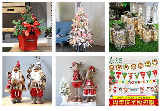 Nhận order đồ trang trí cây thông Noel Trung Quốc giá rẻ
